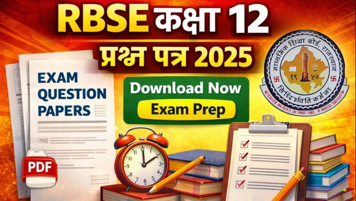 RBSE Class 12 Question Papers 2025
