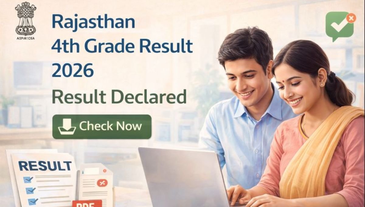 Rajasthan 4th Grade Result 2026