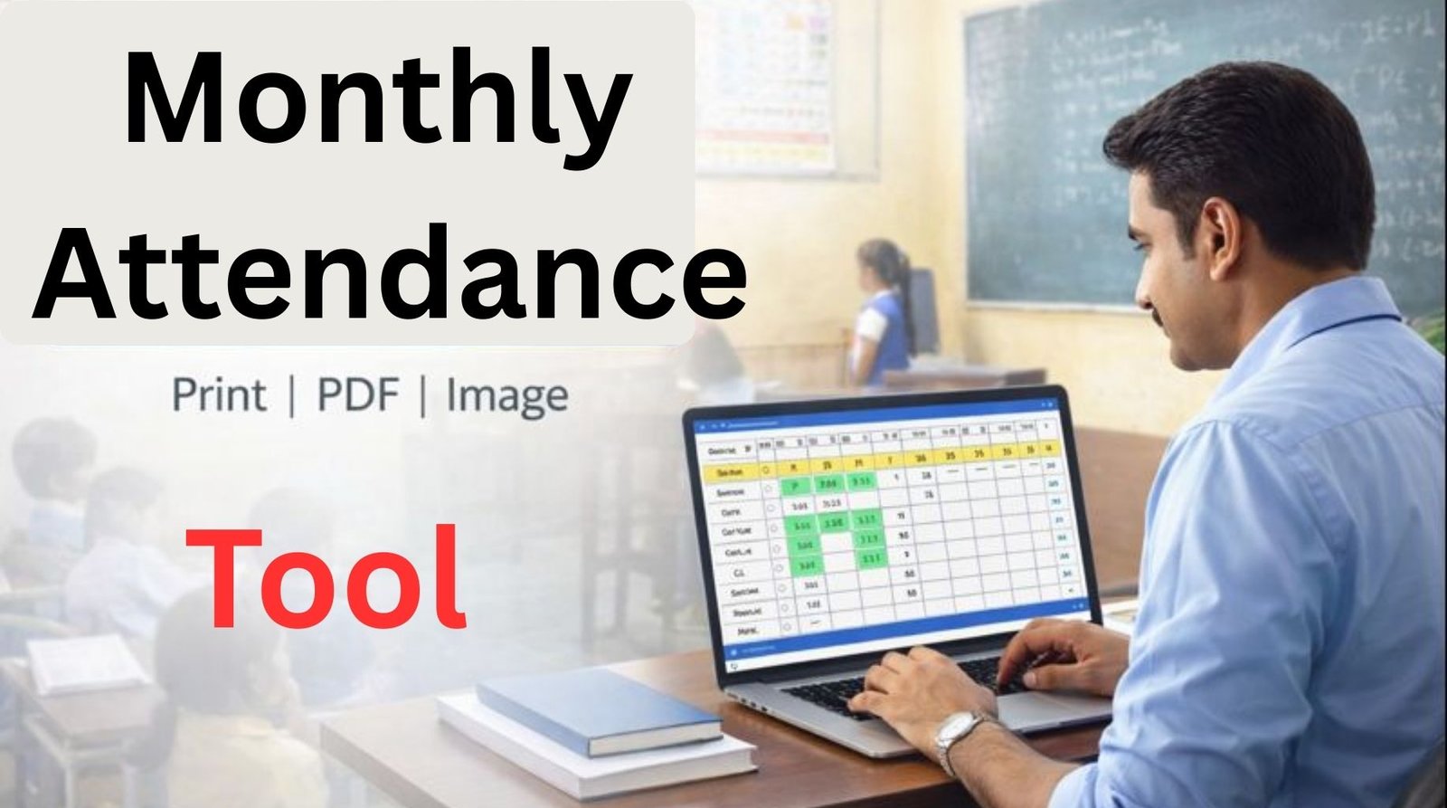 Monthly Attendance Sheet